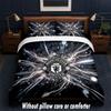 Manchester United Design Bed Bedding Set 1 Duvet Cover + 2 Pillowcases Soft Breathable Household Bed Linens