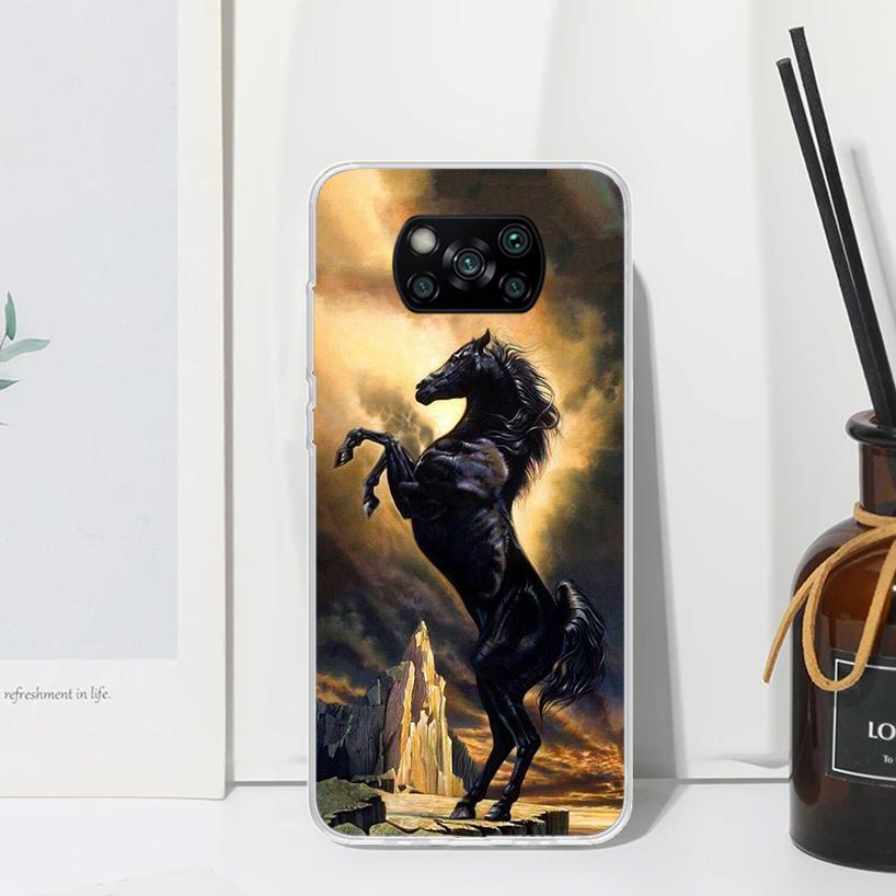 

Horse Great Beauty Galloping Phone Case For Xiaomi Poco X7 X6 X5 M7 M8 Pro F7 Ultra Redmi 15C 15 13C 13 12C 12 10 10C 10A Art Fu Xiaomi Poco F7
