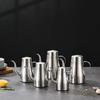 Stainless Steel Oil Pot Portable Oil Kettle Household Edible Oil Pot Long Mouth Oil Bottle 400ML/500ML/700ML/1000ML/1400ML