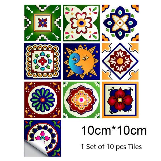 

Современная стена устойчивая к царапинам самоклеящаяся наклейка экологически чистая дружелюбная 10*10cm