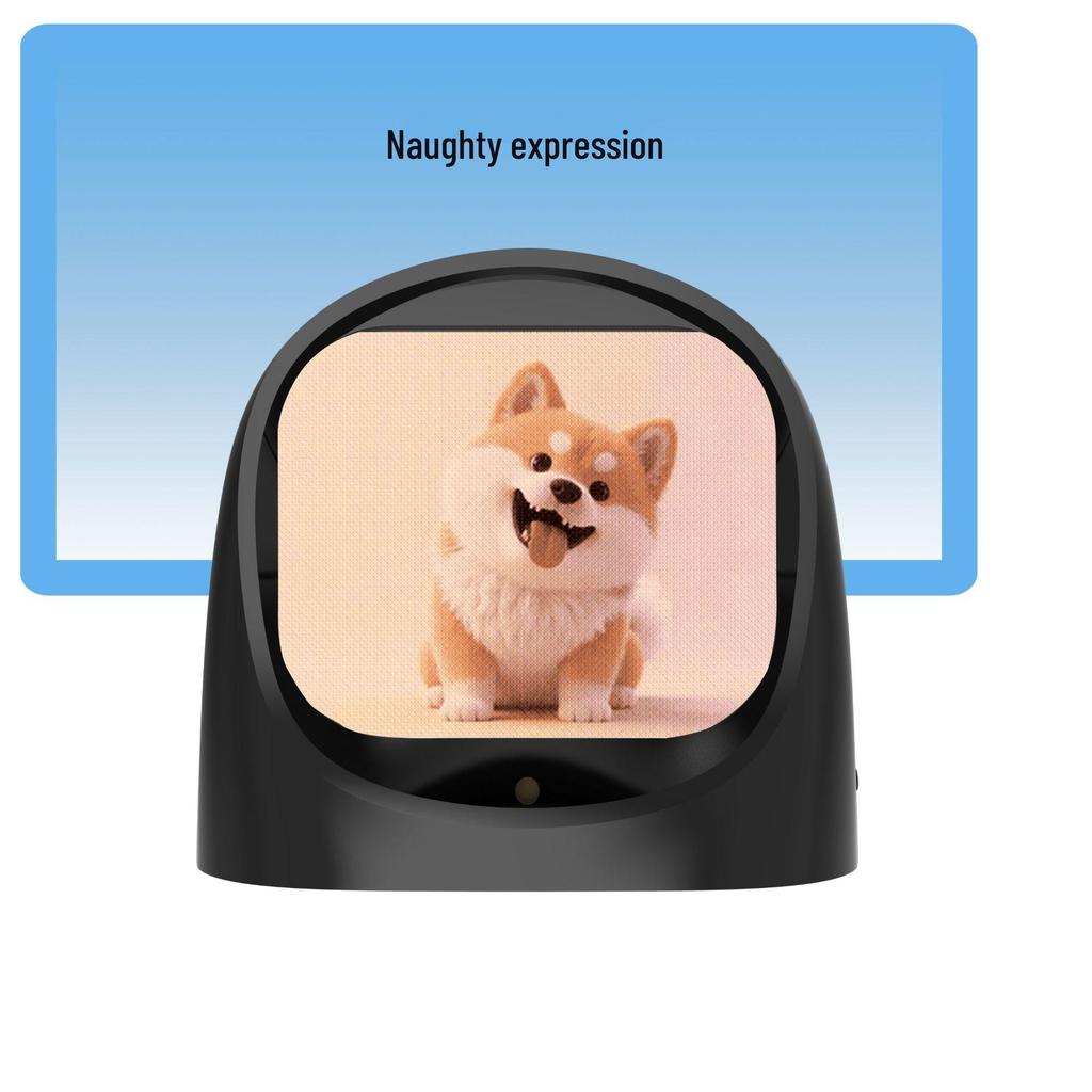 AI Pet Car Ornament & Desktop Expression Robot: Xiao Zhi - Student Dialogue & Alarm Clock Voice Assistant