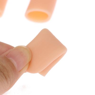 10 pz/set tubo di gel di silicone fasciatura per le mani protezione per le dita protezione per il sollievo dal dolore