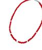 Monoflux Pulse Red Necklace_Signal Red
