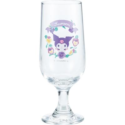 Sanart Sanrio Kuromi Glass Soda Glass 270ml Miscellaneous Goods Sanrio Goods Gift Present Made In Japan (SANRIO) Approx. SAN4216-4