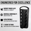 Adjustable Golf Tee Height Tool Precision Tee Height Setter for Consistent Swings Multi-functional Tee Holder for Golf Bags