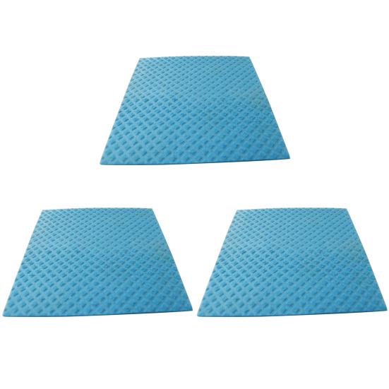 

3 шт. тряпки для посуды, мягкие на ощупь, быстросохнущие волокна, сильные впитывающие тряпки для посуды для кухни синий