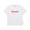 KODAK Essentials Big Logo Askin Short Sleeve T-Shirt White Melange