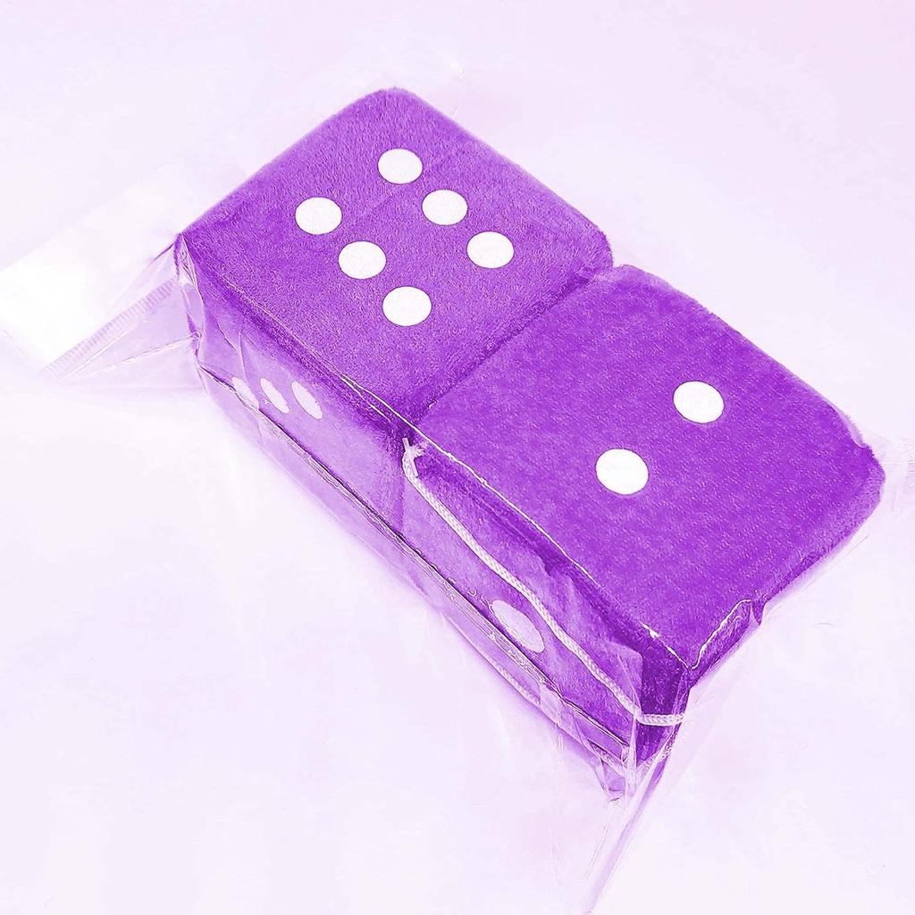 Car Decoration, Rear Mirror, Dice, Hanging Decoration, 3D Dice Car Accessory, Fuzzy Dice, Car,
