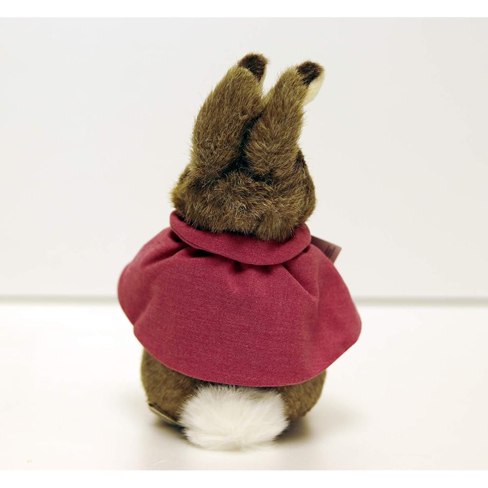 Yoshitoku Peter Rabbit Mopsy Plush Toy 12cm x 22cm x 12cm Soft Stuffed Animal