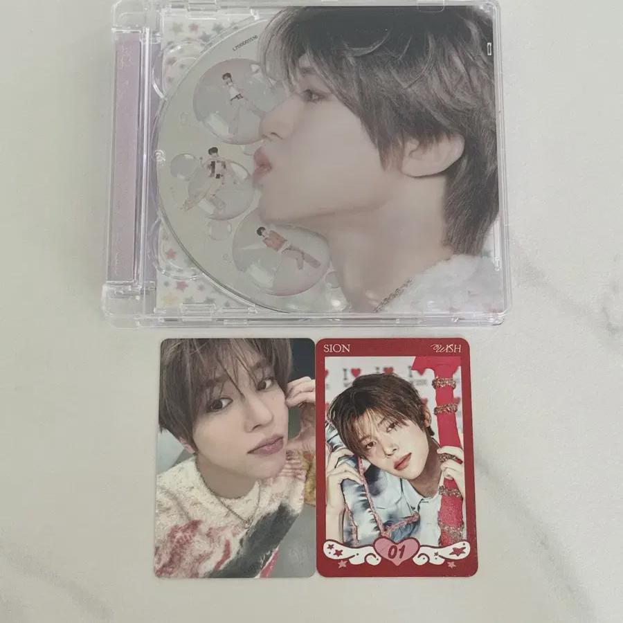 

Nct Wish Pop Pop Jewel Album Zion Photocard Full Set Trading Card