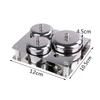 3pcs/set Manicure Acrylic Liquid Container Organizer Dappen Dish Nail Art Tools