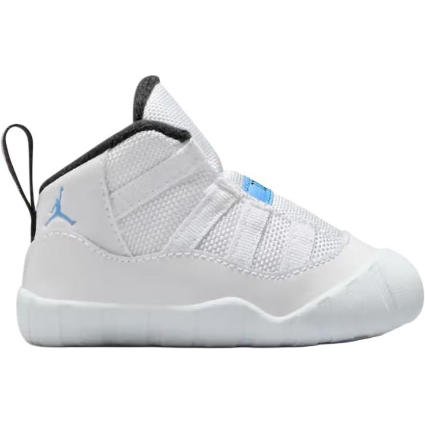 Air Jordan 11 Retro CB Legend Blue / Columbia 2024 Baby Sneakers White Black CI6165-104