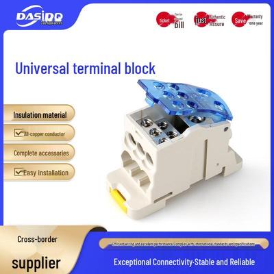 UK Short-Circuit Wire Junction Box: Flame-Retardant, Rail-Mounted Quick Connection Terminal