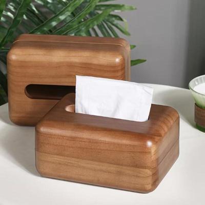 Cutie de șervețele din lemn de piersic Yuyi Angel