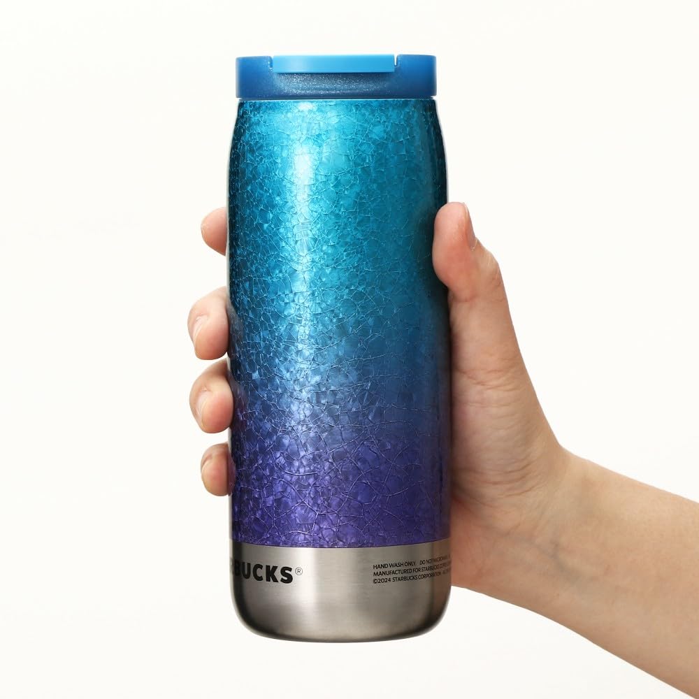 STARBUCKS Starbucks Fľaša z nehrdzavejúcej ocele v tvare plechovky Crack Gradient 355 ml GOOD SPRING DAY 2024 Pohár Káva Starbucks Roztomilý Darček k Narodeninám