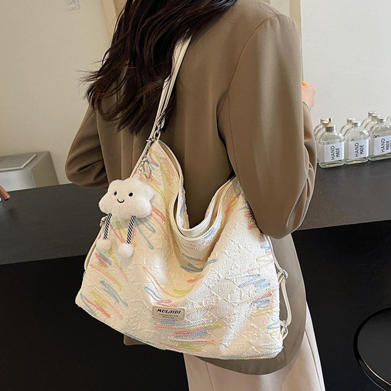 Bag Women'S Bag Fashion Versatile Shoulder Bag Trendy Light Play Backpack Underarm Bag