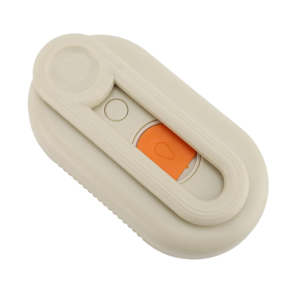 Spray Cat Brush Massaging Comfortable Time Saving Plastic Pet Grooming Brush for Shedding Khaki