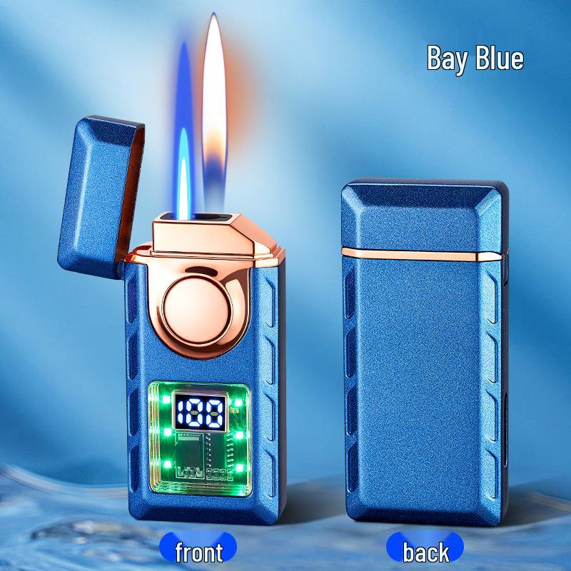 Authentic Voice-Controlled Windproof Double-Flame Lighter - Personalized Gift Trend