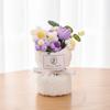 Home Decor Knitted Flower Bouquet Tulip Artificial Flower Bouquet Crochet Flower Bouquet  Festival