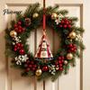 Festive Room Decorations Patriotic Christmas Tree Ornaments, Acrylic Holiday Pendant for Independence Day, Indoor Outdoor Hanging Decor Living Garden