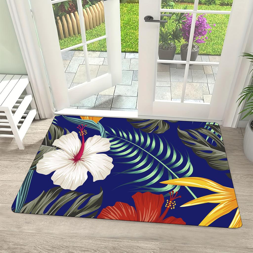 Küchenmuster Kleiner Teppich Boden Fußmatte Rutschfest Weich Modern Stilvoll für Wohnzimmer Eingang Schlafzimmer Dekoration