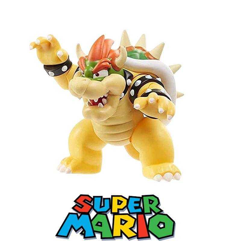 Super Mario Bowser Figurine Jouet en PVC Hauteur 10cm Modèle Collectionnable Dessin Animé