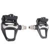Road Bike Pedals Clipless Self Locking Lightweight Aluminum Alloy with Cleats Locking Disc for SPD‑SL System
