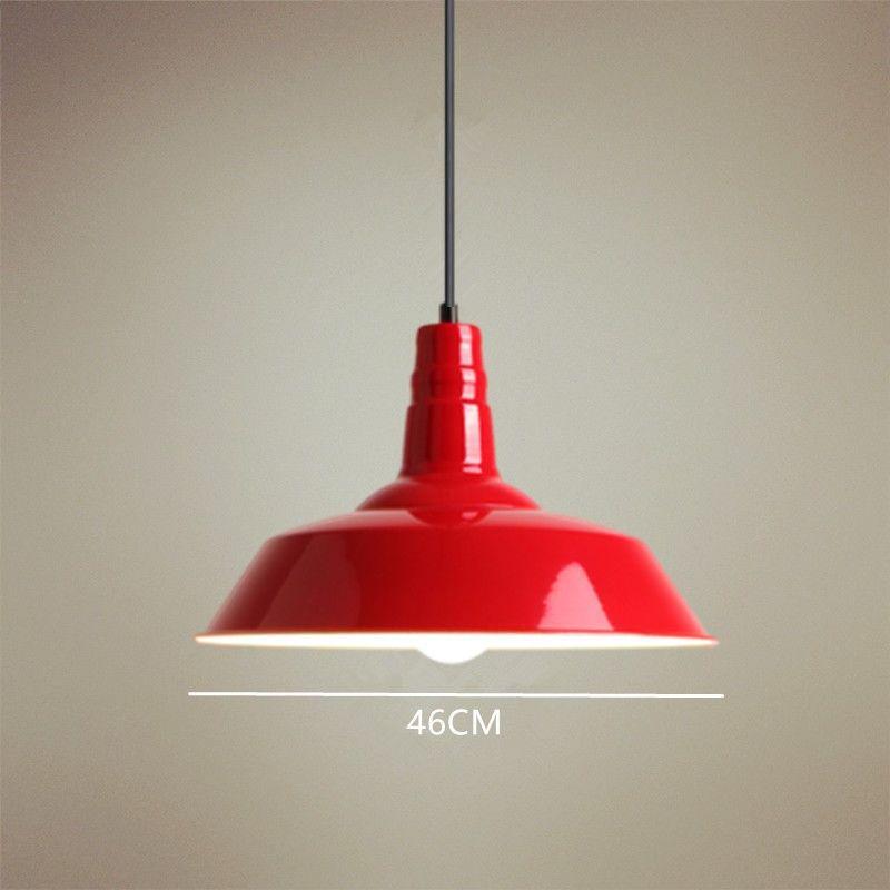 Red Retro Nordic Industrial Chandelier - Ideal for Milk Tea Shops, Bars, Restaurants, and Cafes.