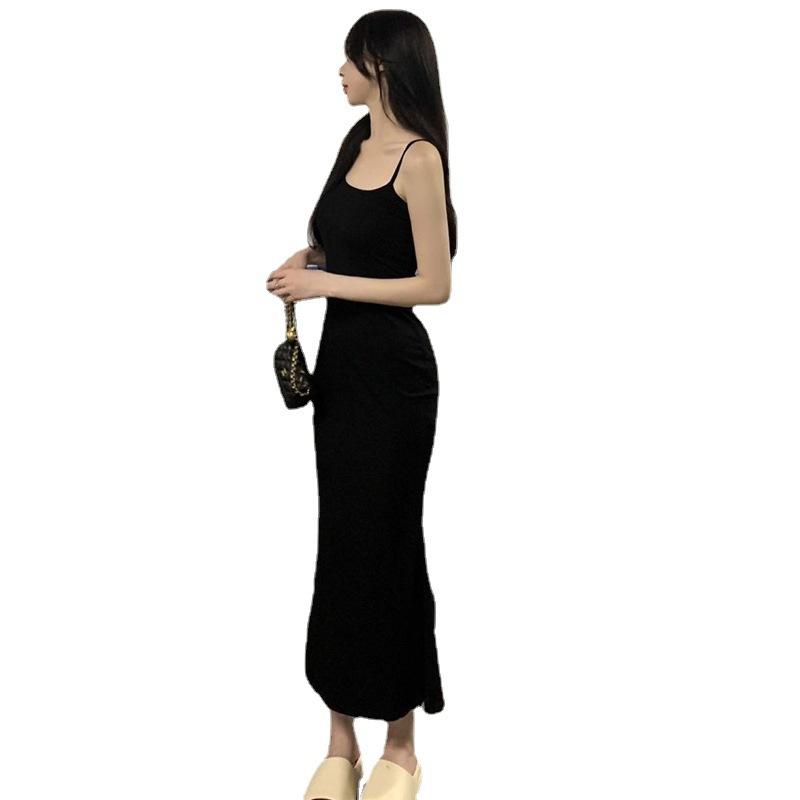 Suspender Dress Women's Summer Sleeveless Waist Skinny Skinny Hip Wrapped Spice Girl Tights