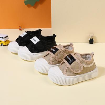 Spring and Autumn Boys' Fashion Velcro Walking Shoes Girls' Anti Slip and Anti Collision Casual Shoes