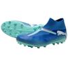New PUMA FUTURE 7 MATCH MG Multi Ground Artificial Ground Breathable Soccer Shoes Men's Blue 107929-01