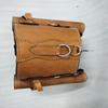 Beautiful Leather Western Trail Tooling Carving Horse Saddle Bag Horse Riding Saddle Bag.