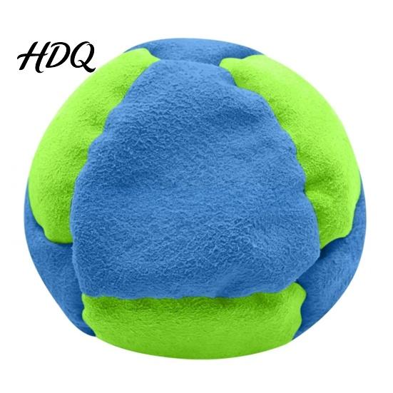Adult Footbag 8 Panel Sack Soft Hacky Foot Bags for Kids Adults Juggling Unique Design Dirt Bag Outdoor Kick Game Colorful Sand Filled Balls