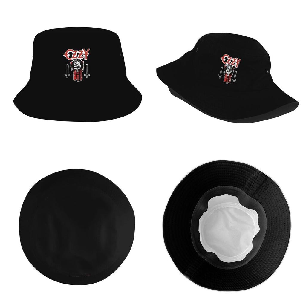 Trendy Ozzy Osbourne Bucket Hat Unisex Women Packable Outdoor Sport Fisherman Caps Spring Picnic Headwear