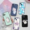 Cartoon Unicorn Phone Case for Xiaomi Poco C40 C51 C50 C55 C65 C71 C75 C85 F8 F7 F6 F5 F3 F2 X7 X6 X4 X3 M7 M6 M5 M4 M3 M2 Pro