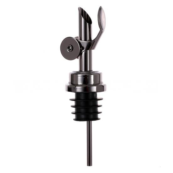 Automatic Wine Pourer Self-Sealing Stainless Steel Spout with Flow Control Drip-Free Liquor Dispenser for Bottles