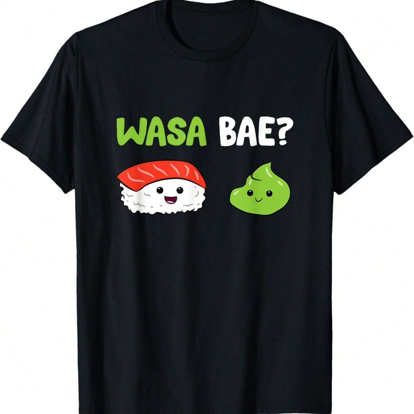 Sushi Maki Shirt Soup Funny Soy Sauce Sweet Gift Tempura T-Shirt S разноцветный