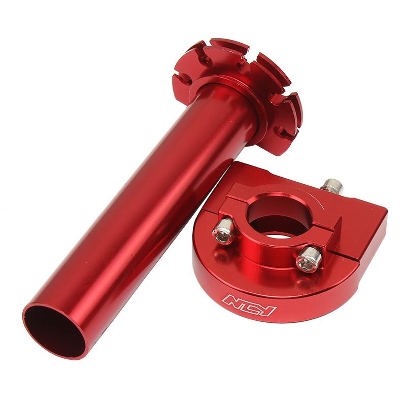 Motorcycle Aluminum Throttle Twist Grip 22mm 7/8" Throttle Knob Gas Grip With Cable For Motorcycle Pit Dirt Bike