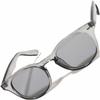 [FashionBerry] C Gray X L Smoke Sunglasses, Fashion Glasses, Men's & Women's, BostonWellington Style, 99% UV Protection, Lightweight, Thick Frame,