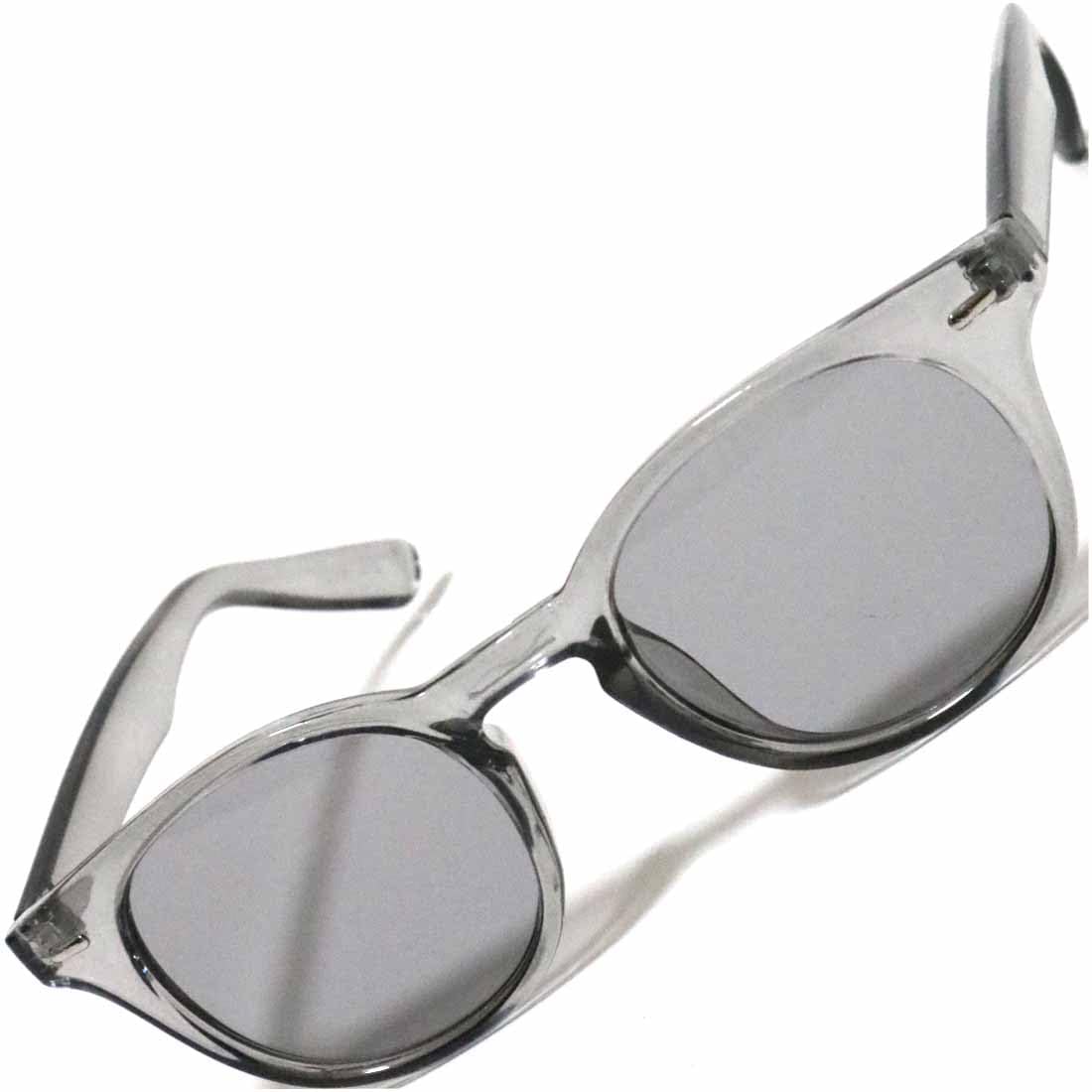 

[FashionBerry] C Gray x L Smoke Sunglasses, Fashion Glasses, Men s & Women s, BostonWellington Style, 99% UV Protection, Lightweight, Thick Frame,