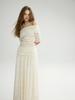 Sinseuden Flora Flare Long Skirt