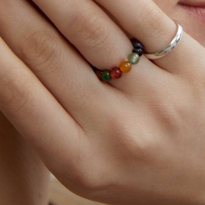 GETMEBLING RAINBOW Gloss Ring-M