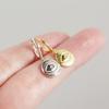 European & American Style S925 Sterling Silver Demon Eye Totem Hoop Earrings for Women