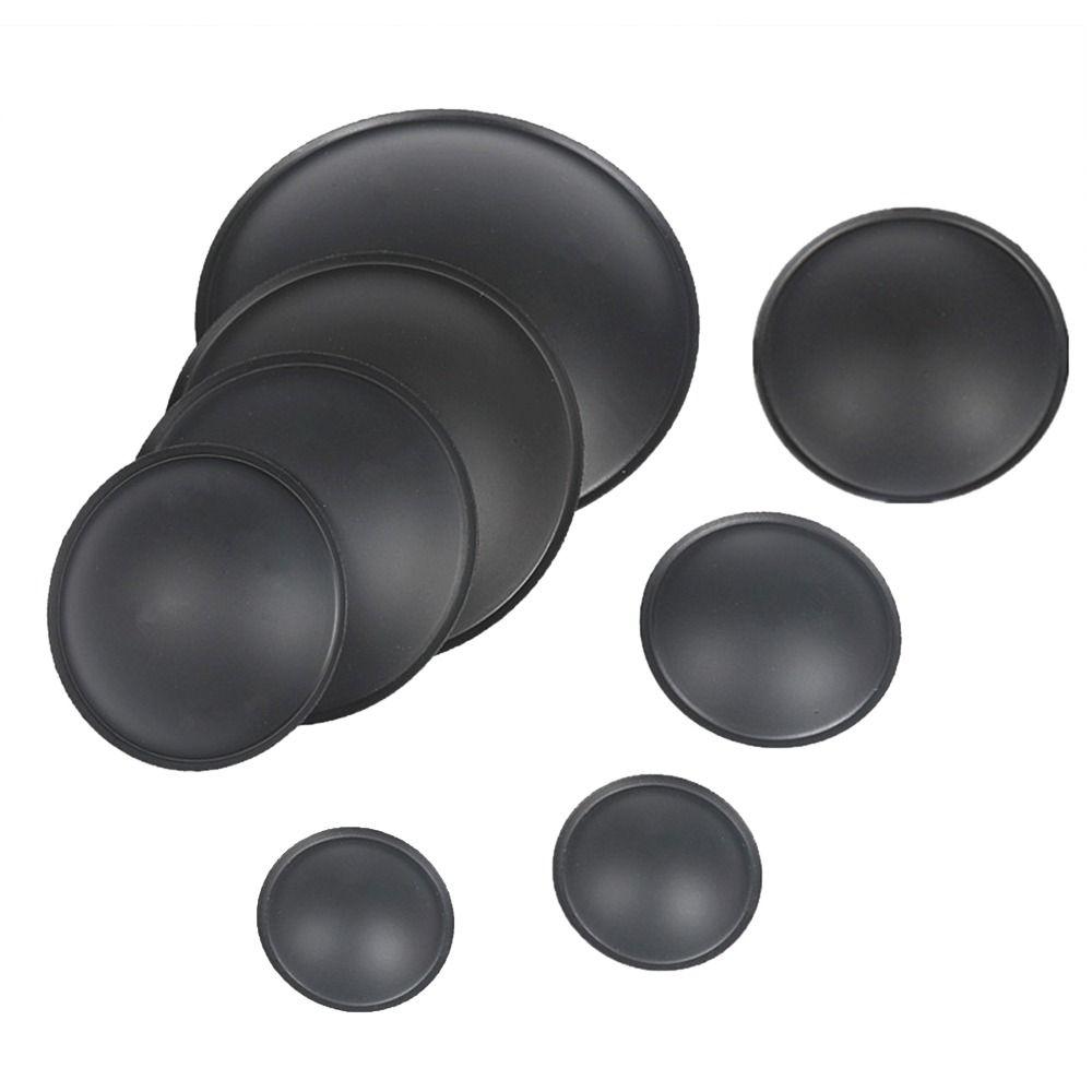 1Pcs Durable 30-150mm Speaker Dust Cap Woofer Black Cone Cover PP Matte Audio Speaker Protector Speaker Accessories