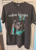 T-shirt in Cotone a Maniche Corte Nera Band Violent Femmes Unisex S-5XL