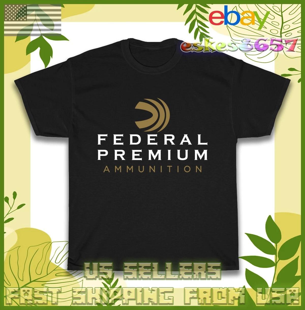 Federal Ammunition Hunting Shooting Logo Men s T-shirt American Style T-shirt 2XL