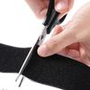 1pc 1m/39.37in Hook and Loop Tape Couch Cushions Strip with Adhesive Nylon Heavy Duty Strips for Home Crafting Organization