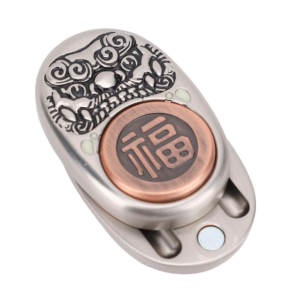 Zabawka typu slider na palec Mechaniczny metalowy slider do pchania Zabawka antystresowa na podróż, do pracy, do domu