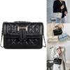 Fashionable Urban Chic Diamond Quilted Chain Shoulder Bag Stylish Small Pu Crossbody