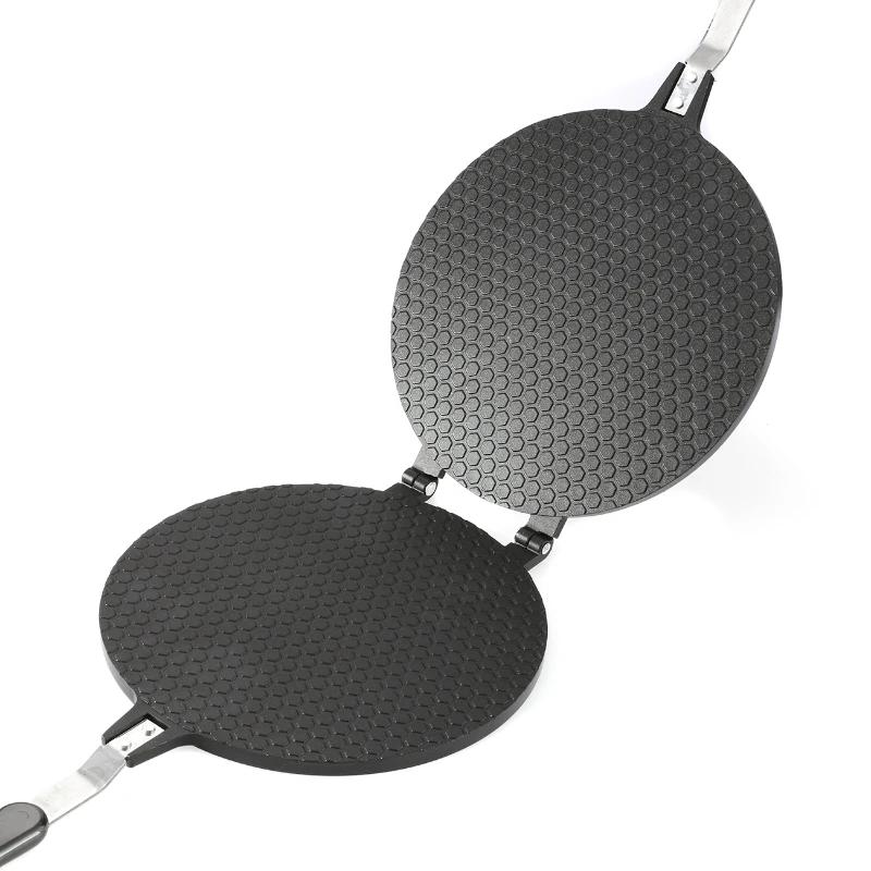 22cm Commercil Ice Cream Cone Crispy Roll Mold Household Gas Egg Roll Machine Waffle Cone Maker Crisp Omelet Pan DIY Home Making